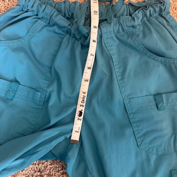 UA BUTTER-SOFT STRETCH WOMEN'S 10-POCKET DRAWSTRING SCRUB PANTS Small - Picture 9 of 12